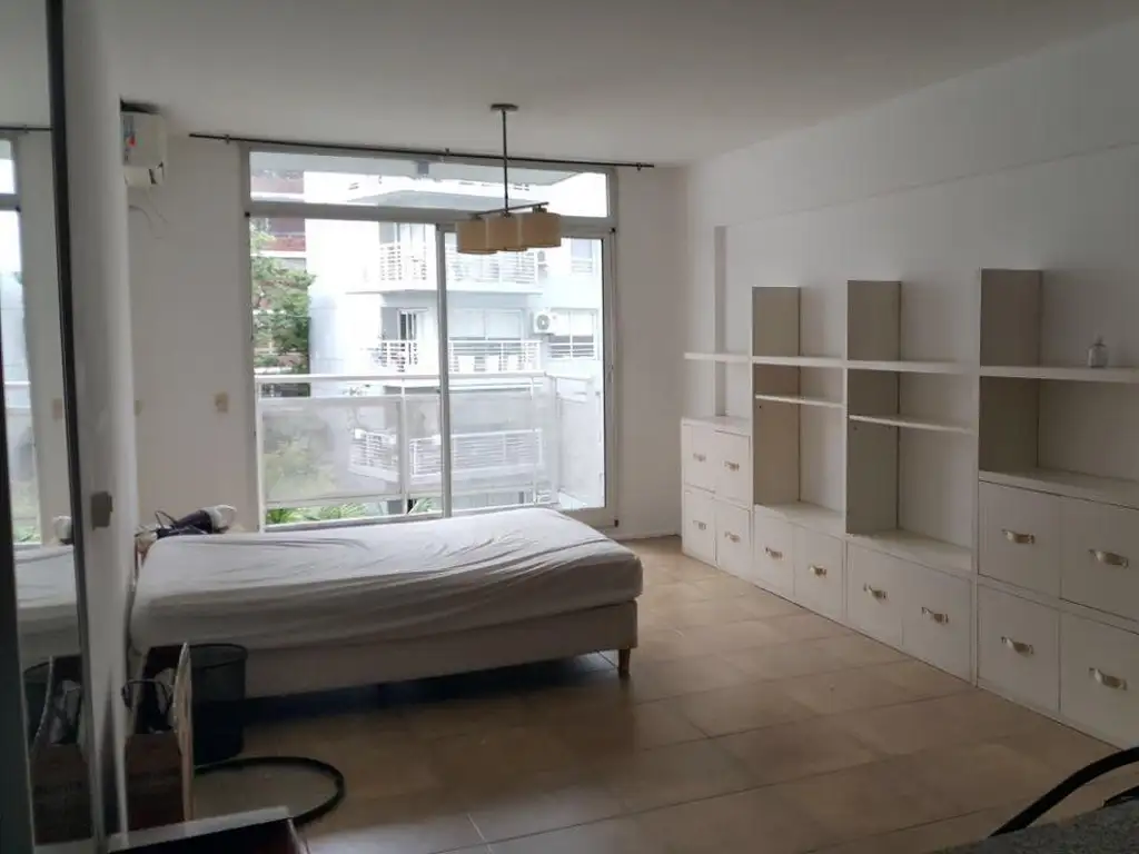 Furnished studio with balcony