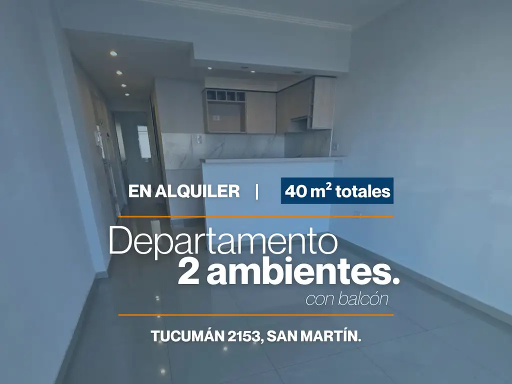 Departamento en Alquiler en General San Martin, Partido de General San Martín
