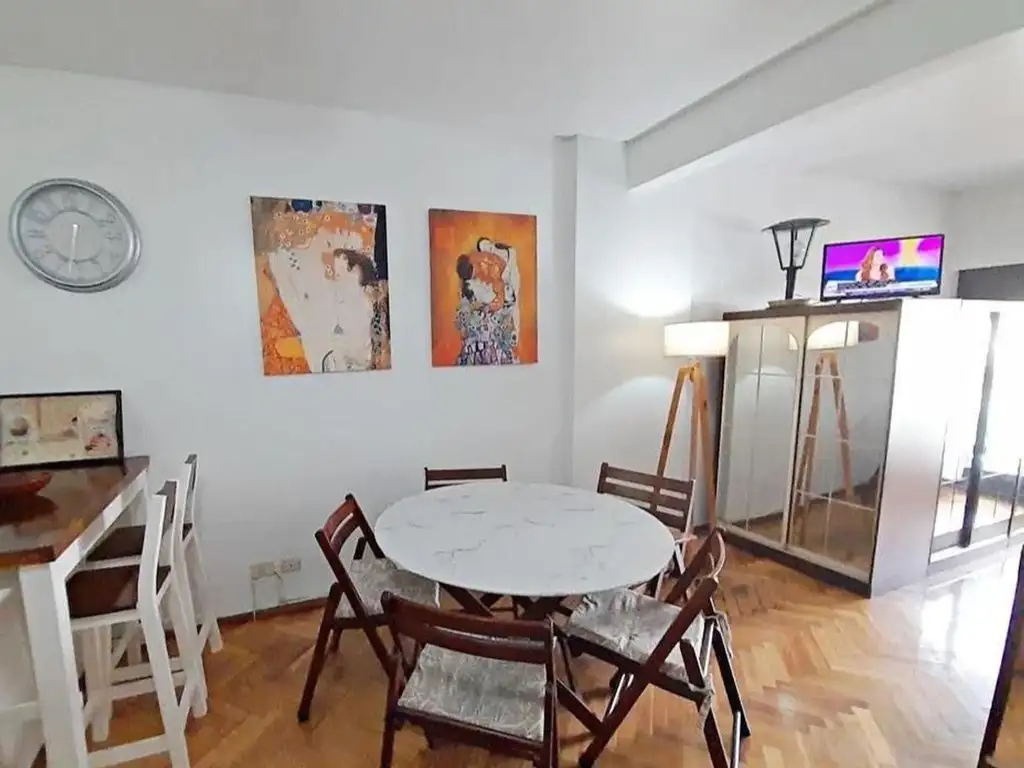 Studio en Palermo con balcón