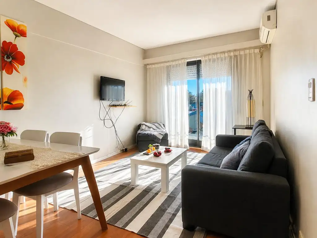 Palermo Soho, balcón y 1 dormitorio