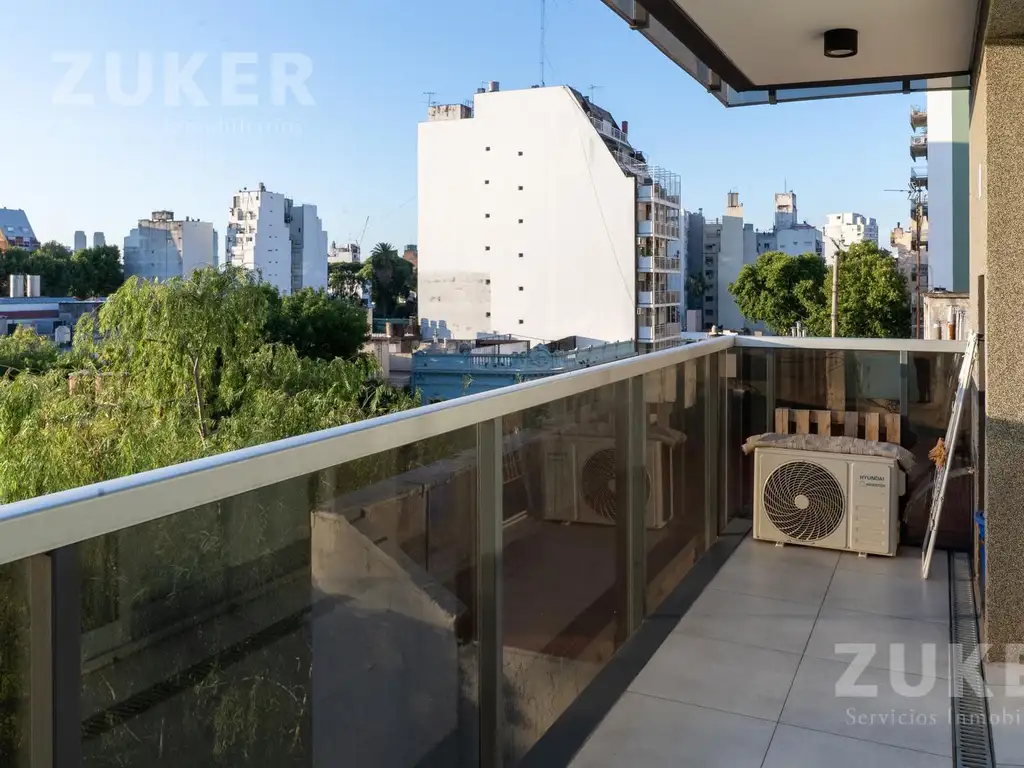 Estúdio 42 m² com varanda
