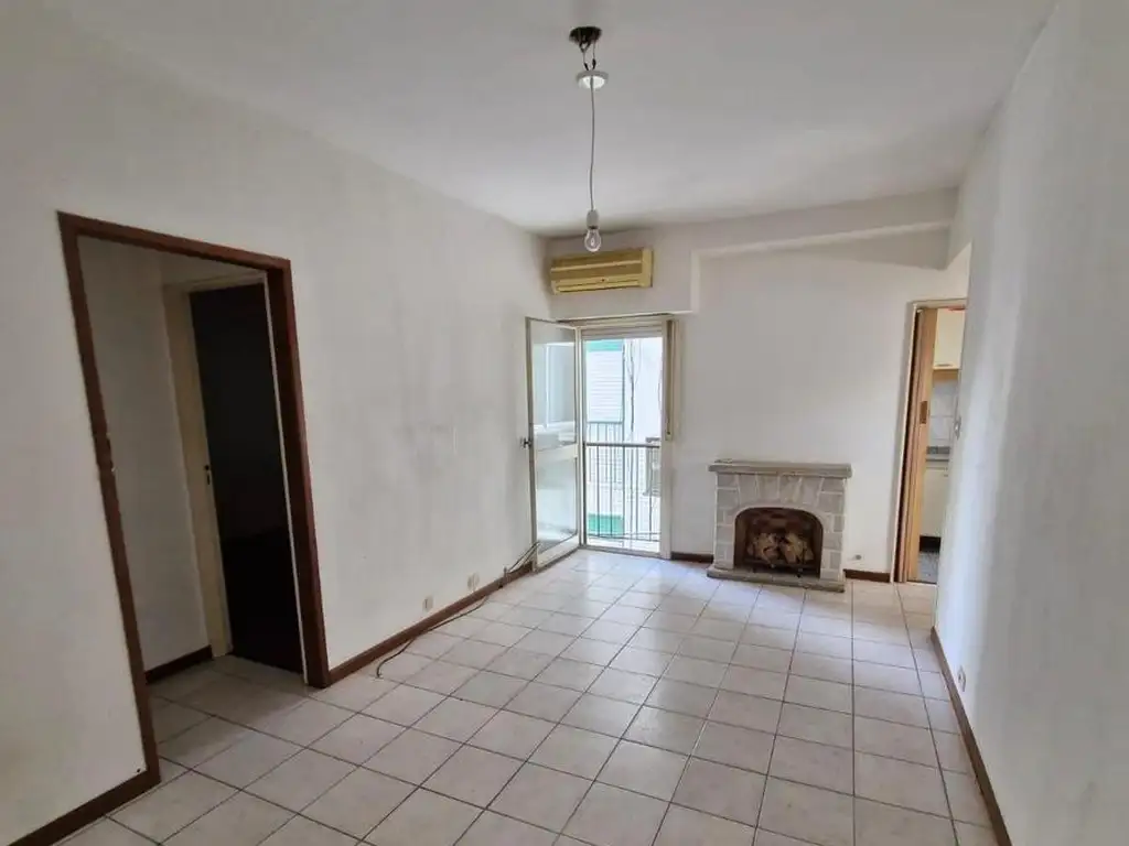38 m², balcón francés, estufa hogar