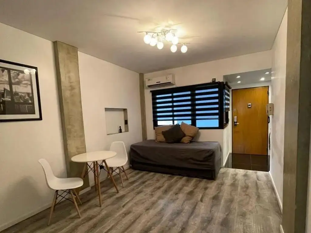 King bed with French balcony
