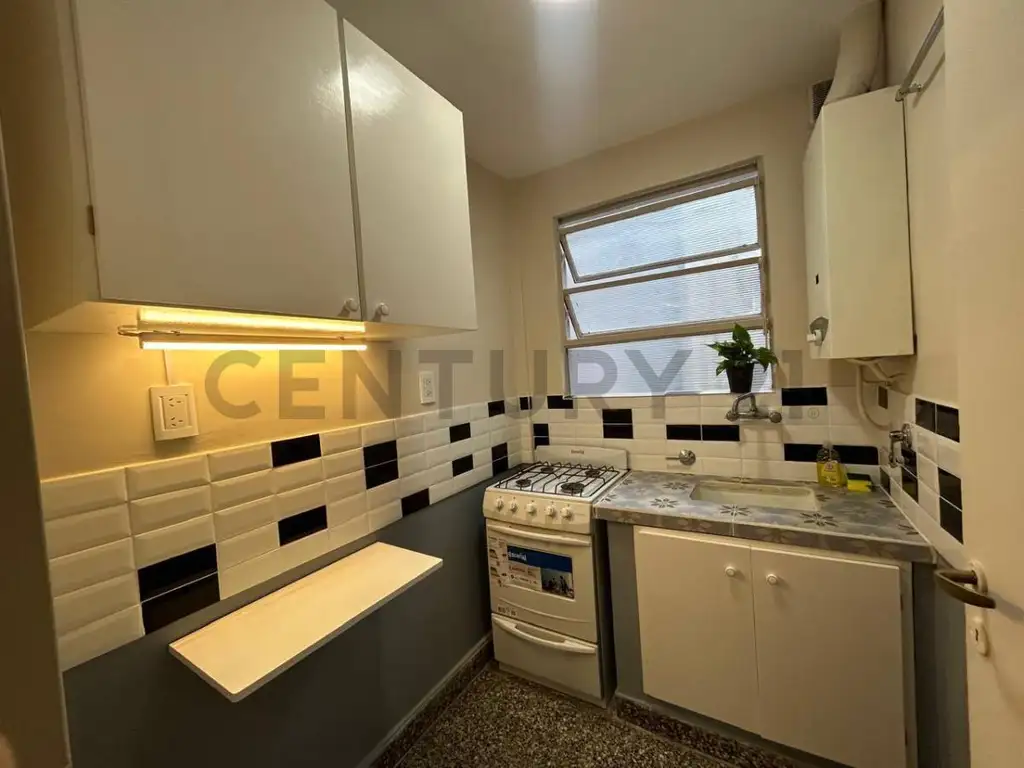 Monoambiente renovado con placard