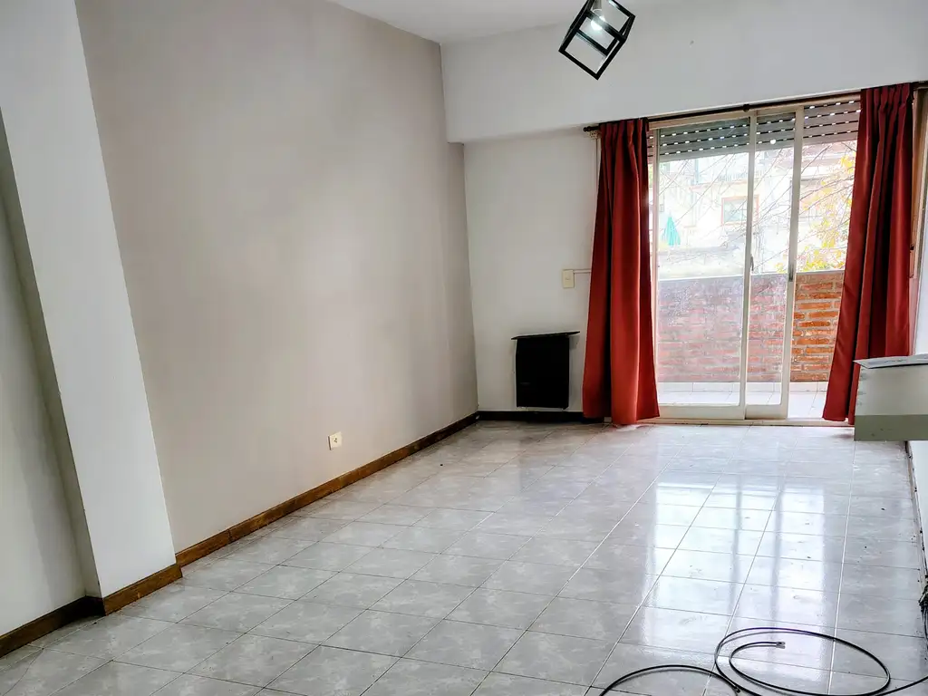 Studio with balcony and separate kitchen