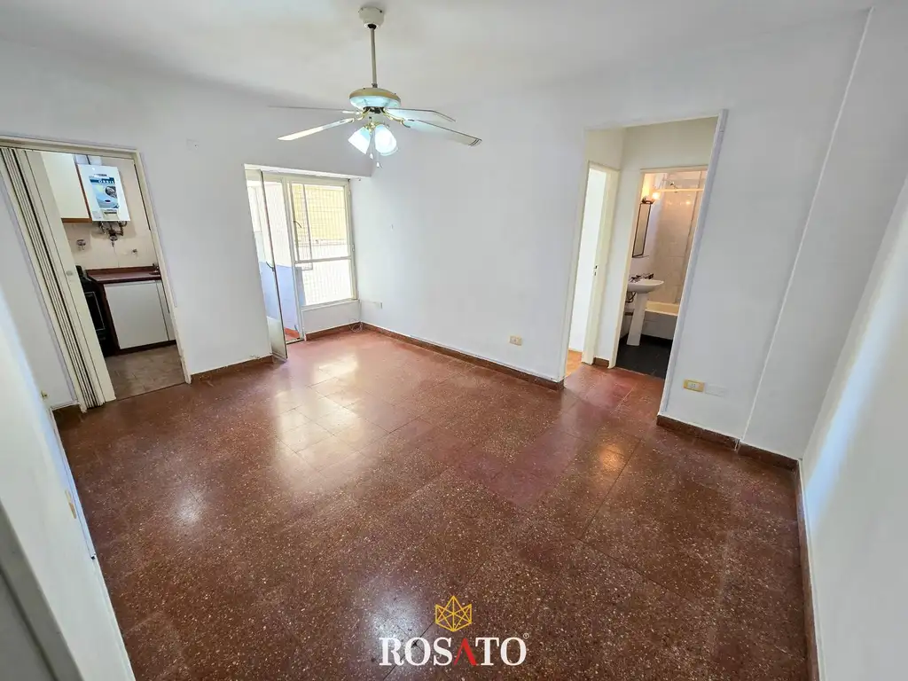 5.º piso lateral, 2 ambientes