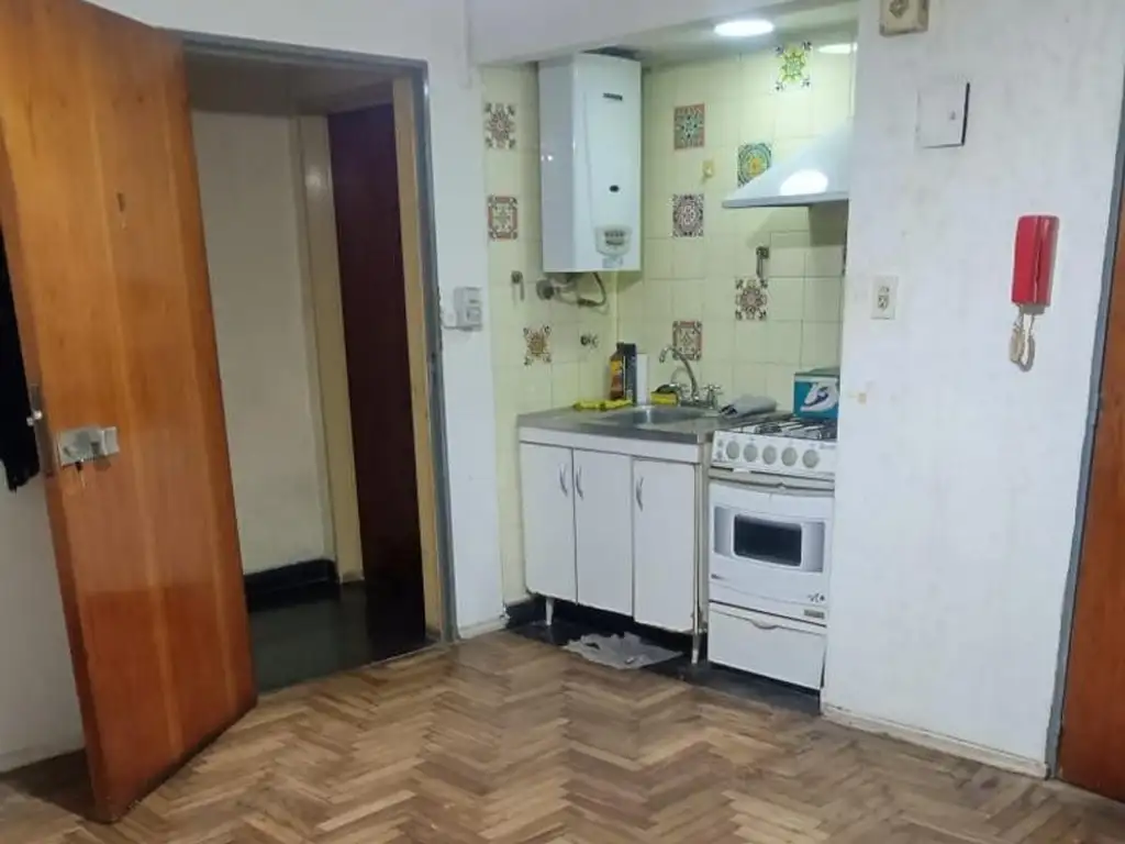 Monoambiente con cocina integrada
