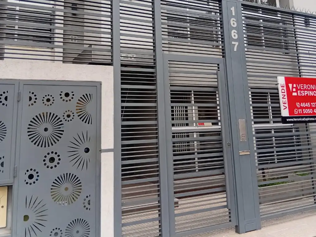 2 ambientes a estrenar, balcón francés