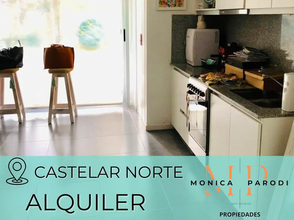 Departamento 2 ambientes con balcón