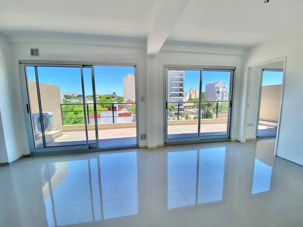 Private terrace and integrated kitchen