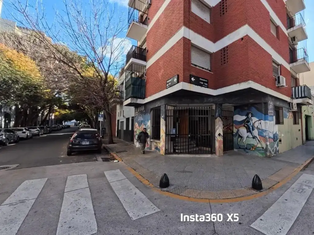 8° piso, balcón esquina
