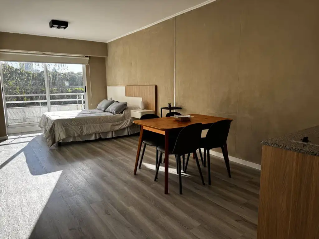 Furnished studio with balcony