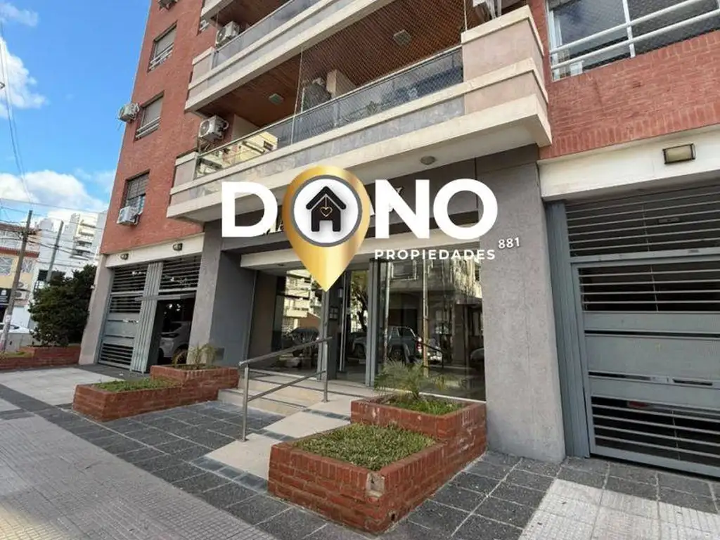 Departamento 2 ambientes con cochera