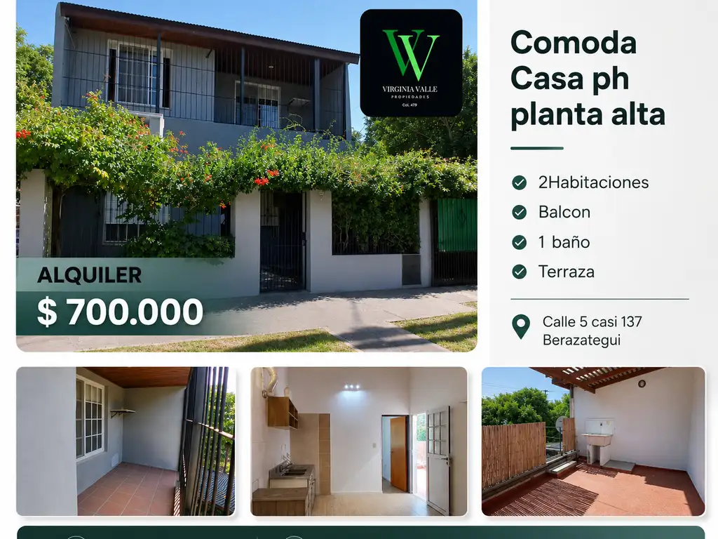 PH 3 ambientes con terraza