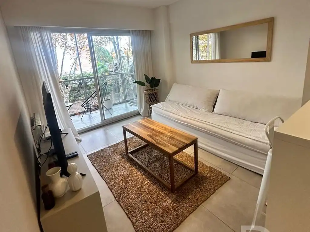 2 ambientes amoblado, balcón