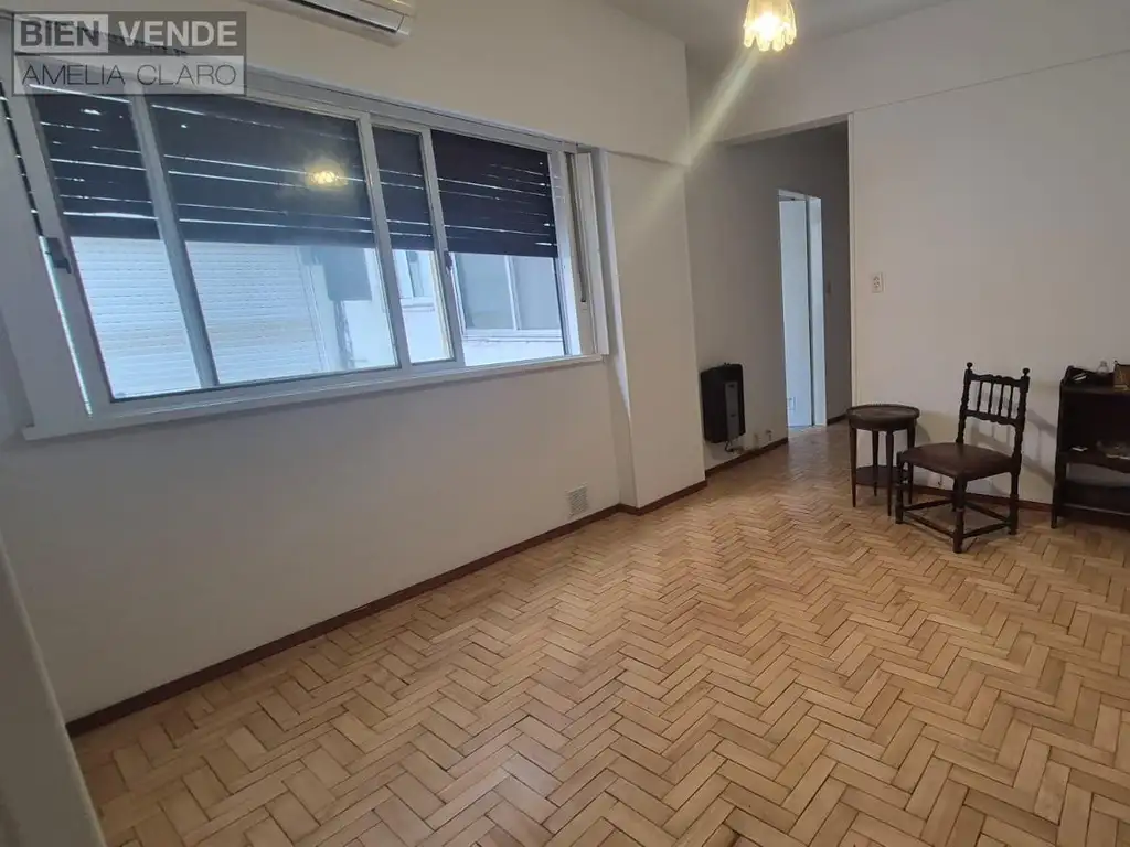 2 ambientes con balcón contrafrente