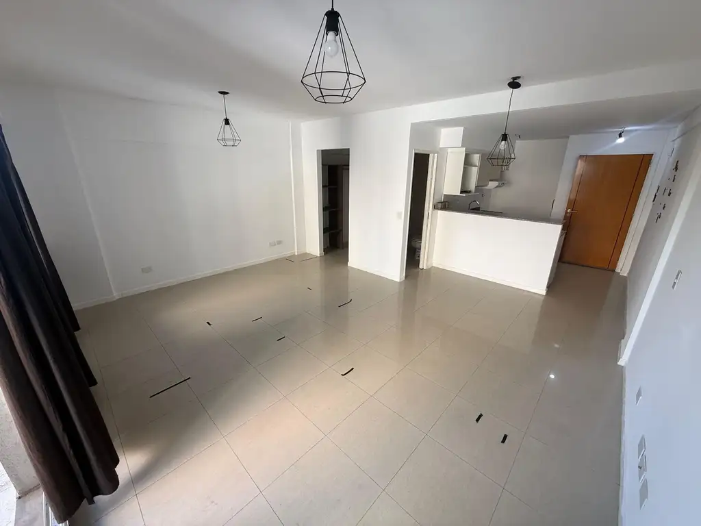 Monoambiente con balcón 45 m²