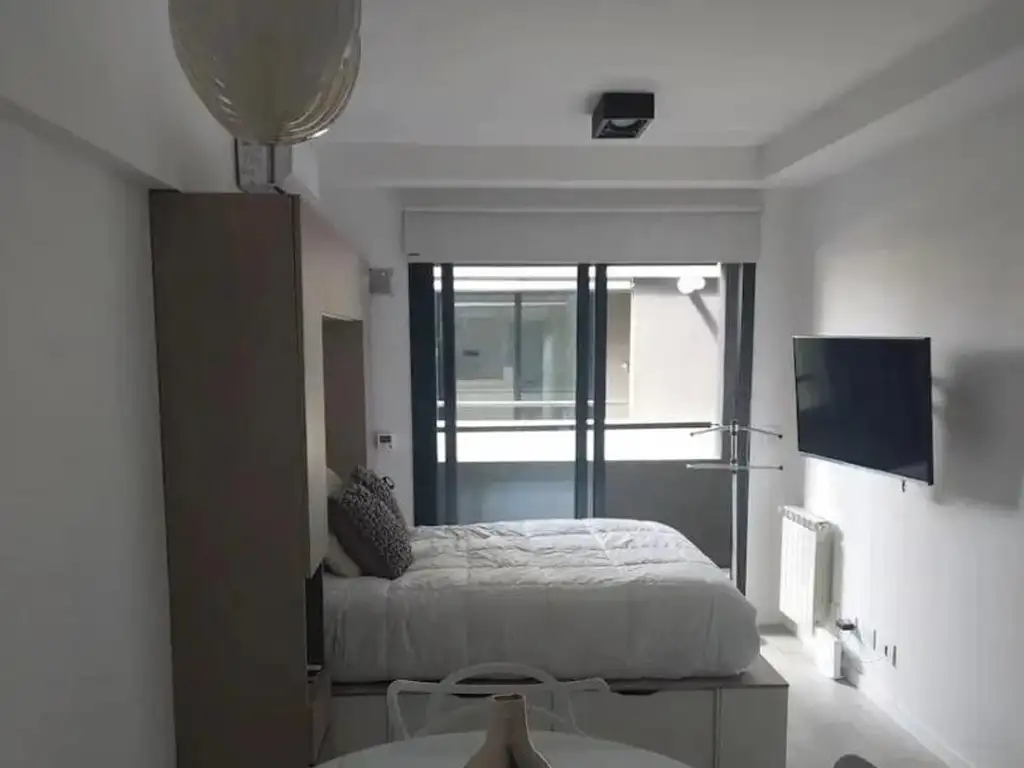 Студия 31 м² с балконом