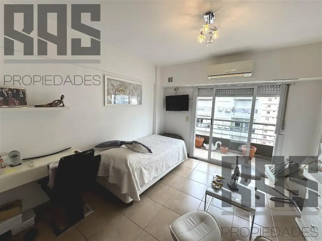 Monoambiente piso 8, vista abierta