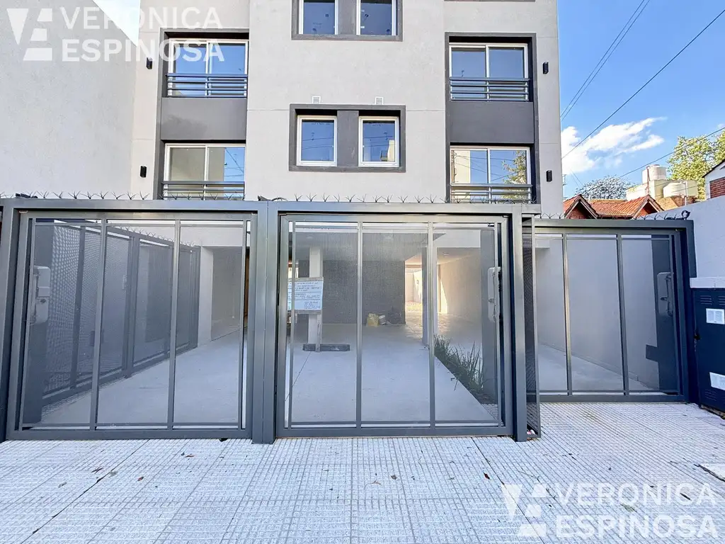 Studio with balcony and separate kitchen