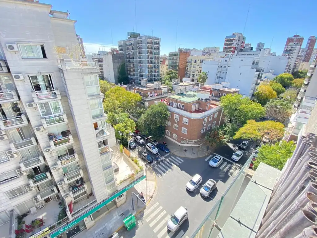 2-room apartment with front balcony