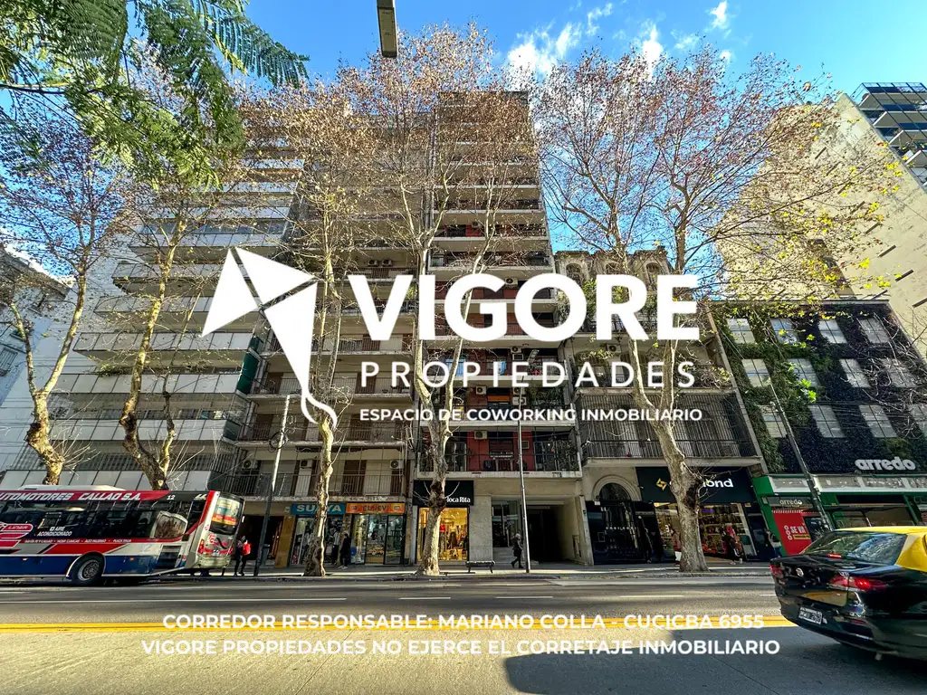 4 ambientes con balcón al frente