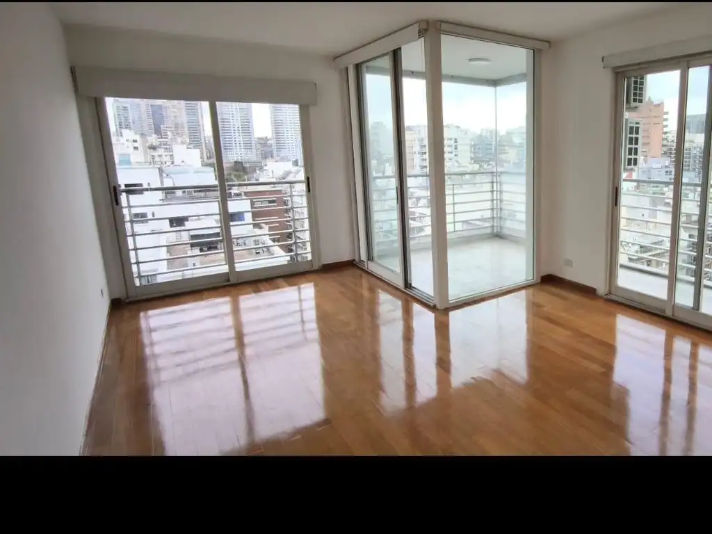 13th floor with enclosed balcony
