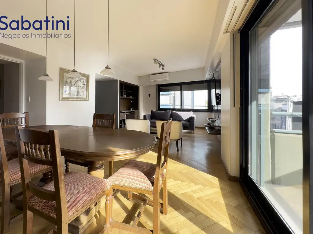 Furnished apartment with balcony