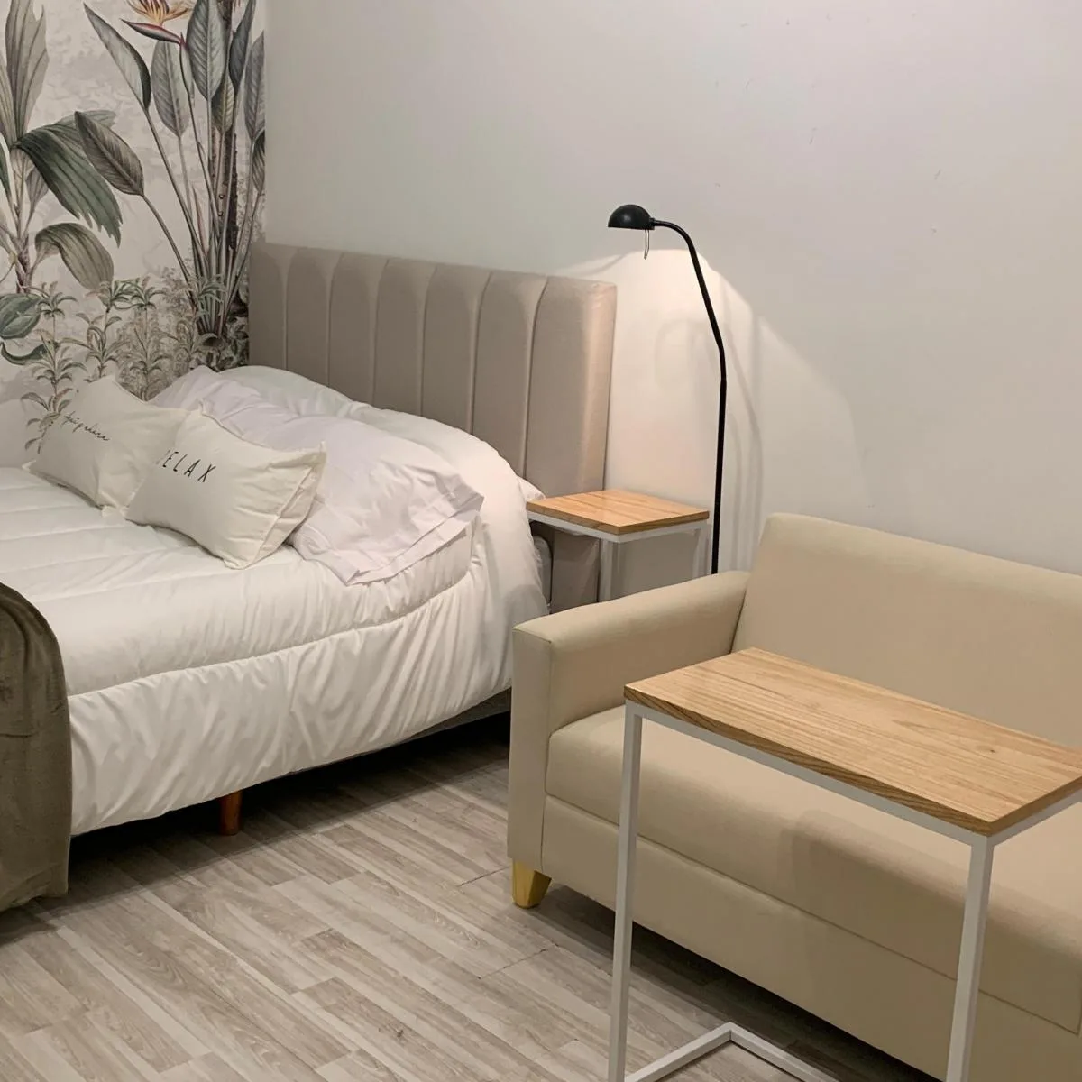 Monoambiente amoblado con servicios incluidos en Recoleta