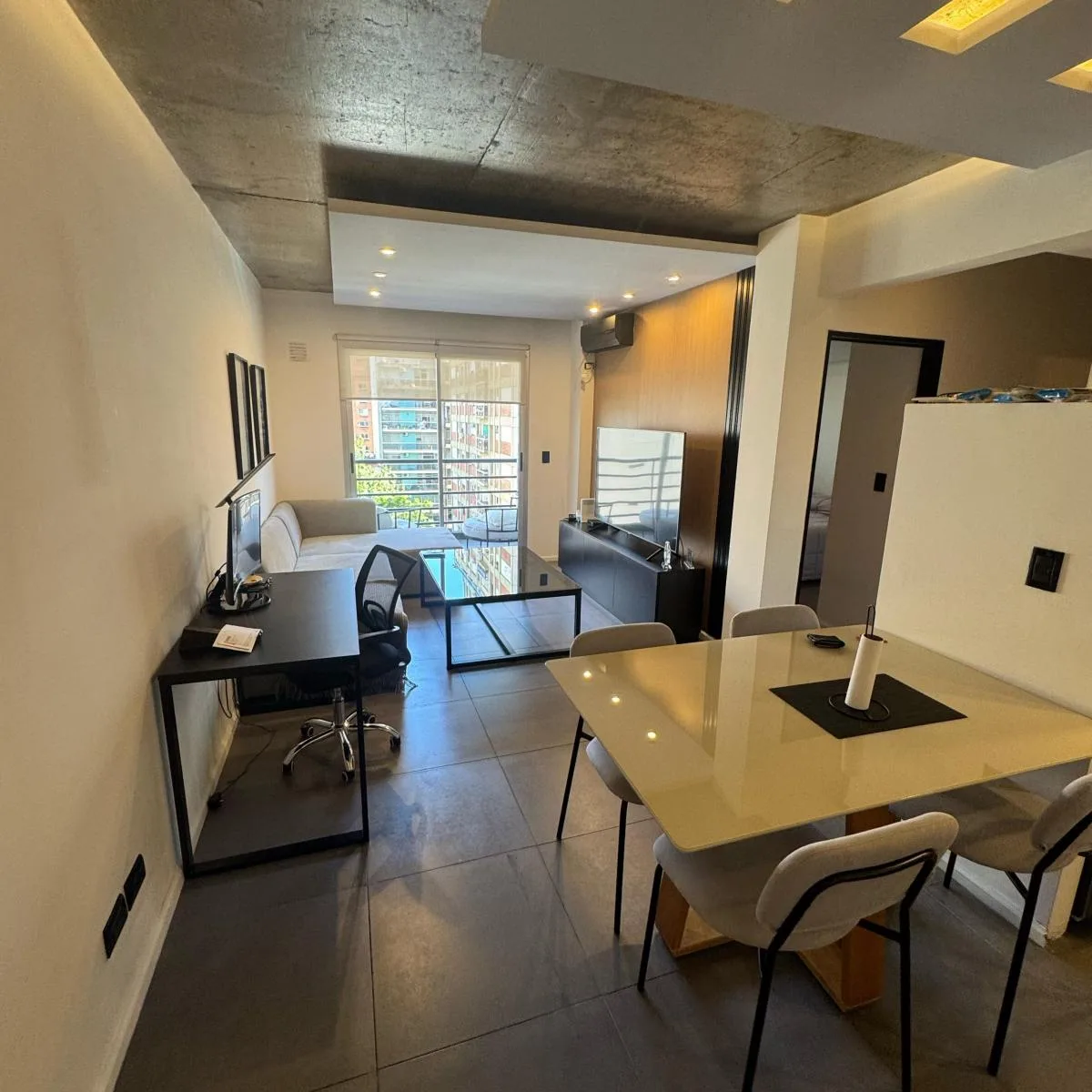 Furnished two-room apartment in Núñez