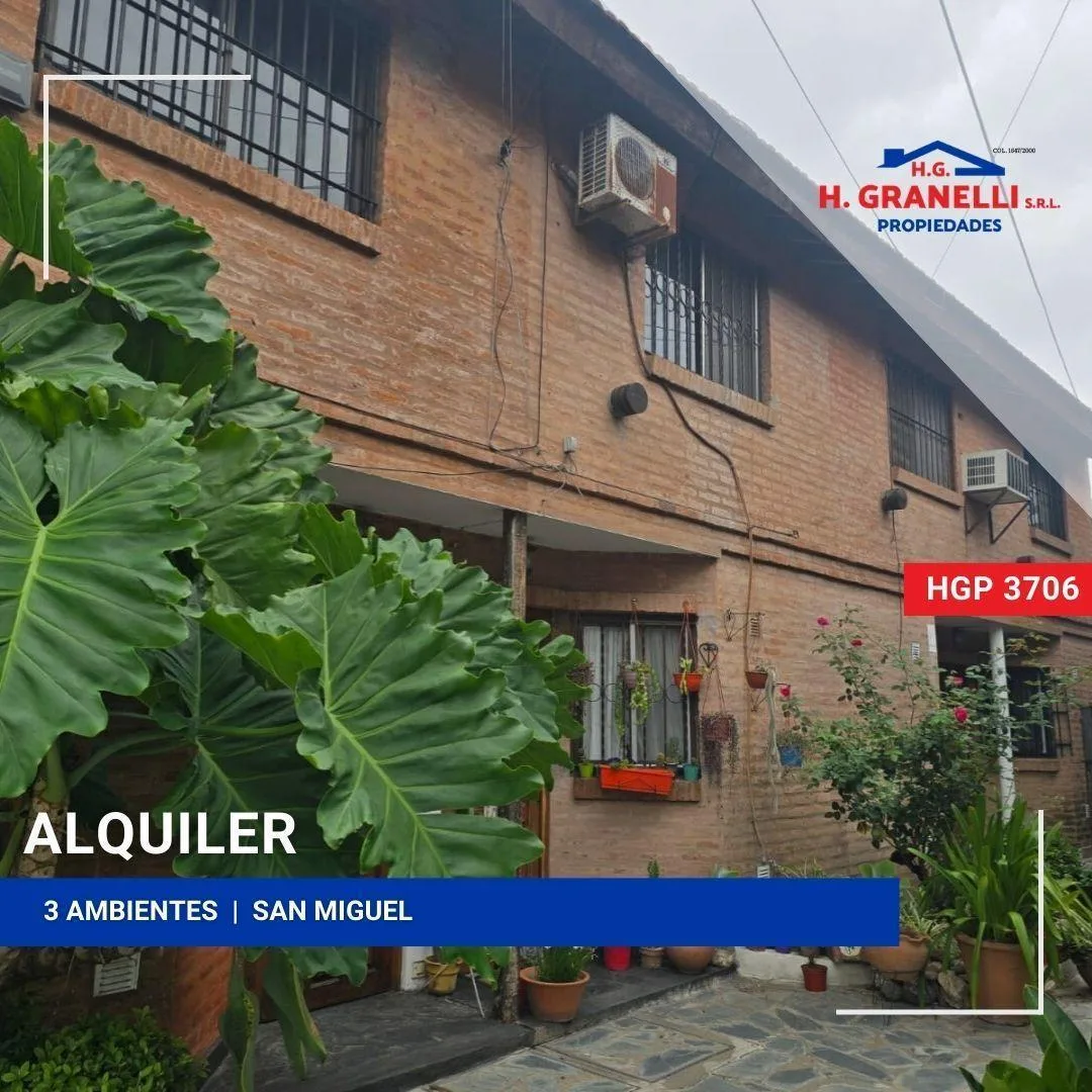 Departamento 3 Ambientes. | Las Malvinas Al 1100