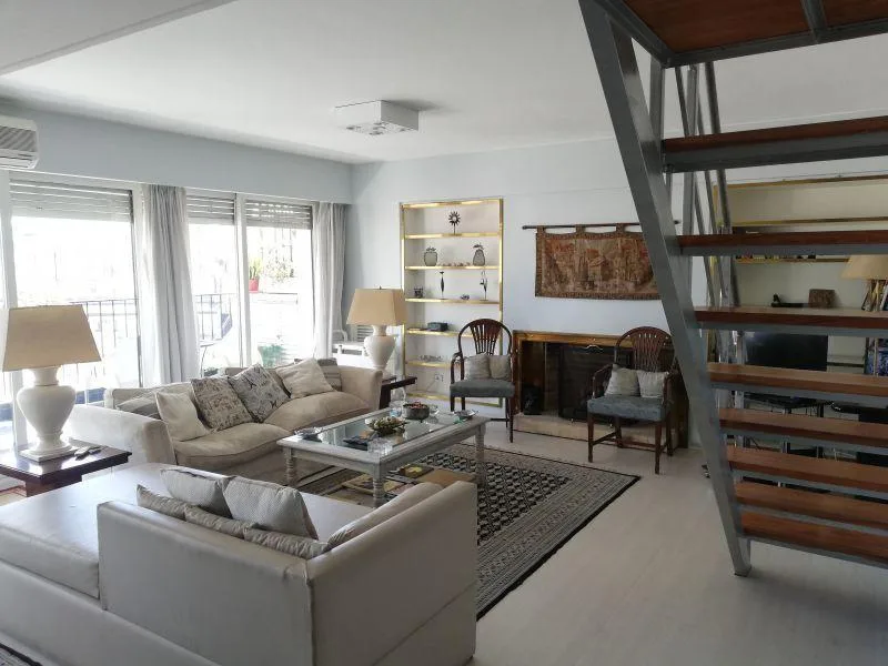Duplex Recoleta, balcón terraza