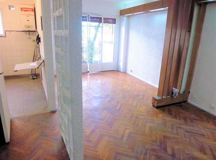 Apartamento de 3 ambientes com varanda em Caballito