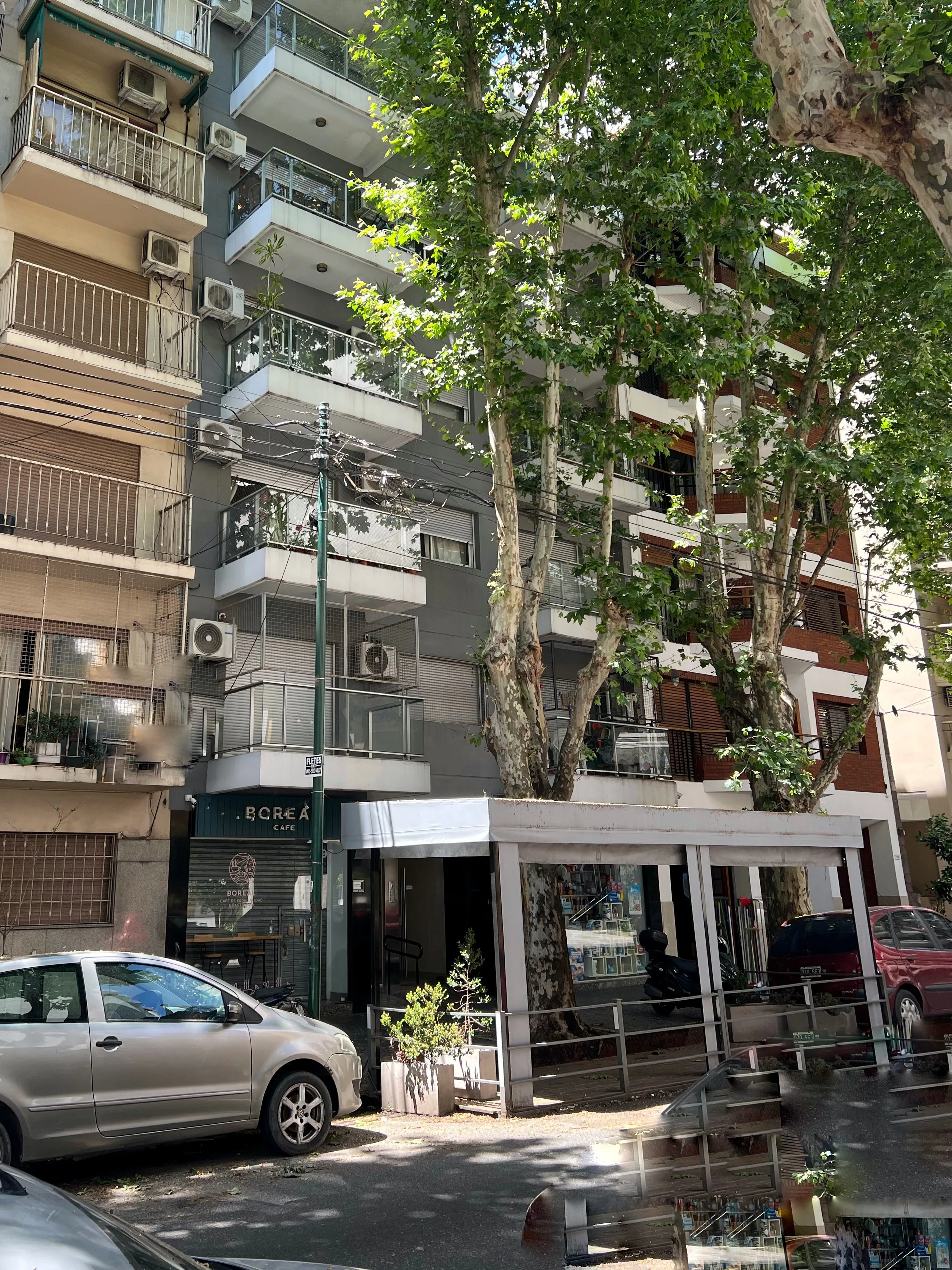 Квартира-студия с балконом в Villa Urquiza