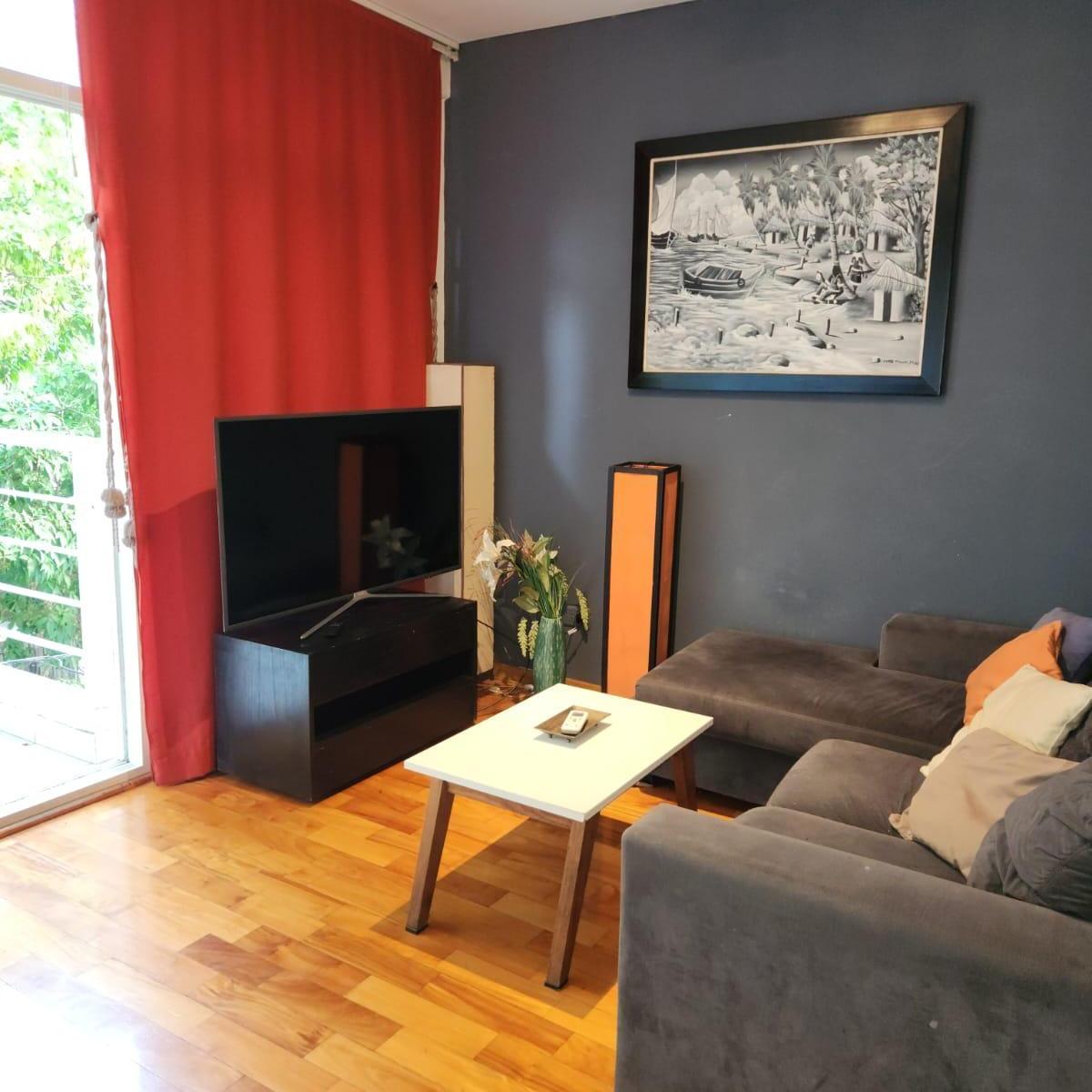 Apartamento de 1 quarto mobiliado com varanda em Belgrano