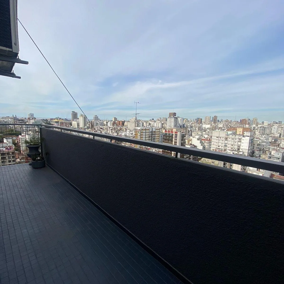 Квартира-студия в Recoleta с балконом