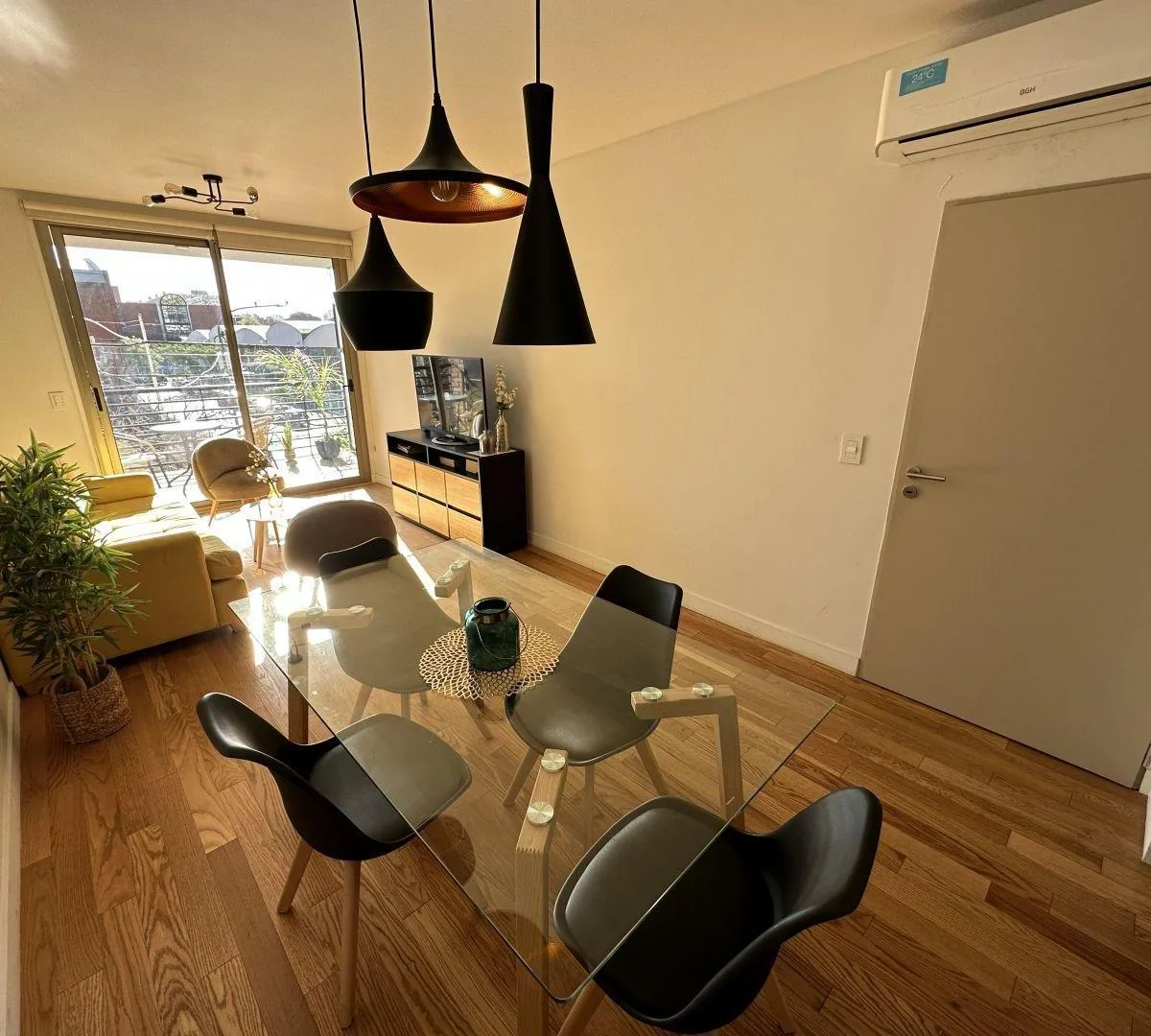 Apartamento de dois ambientes mobiliado em Colegiales