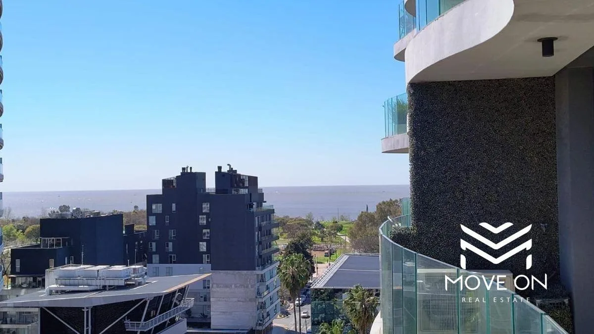 Furnished one-bedroom apartment with river views in Vicente López