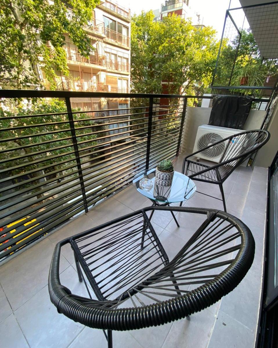 Departamento amoblado de 2 ambientes en Villa Crespo