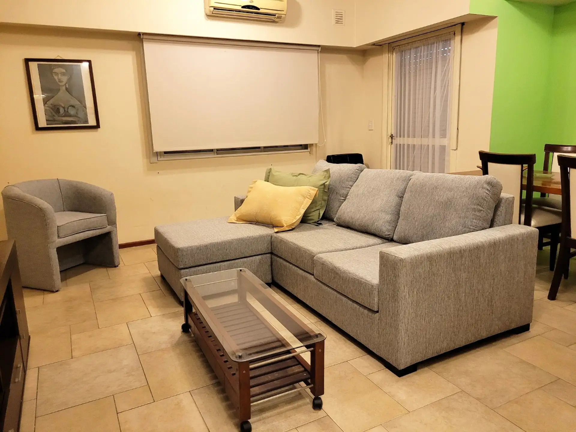 Apartamento de 1 dormitório para temporada em Chacarita