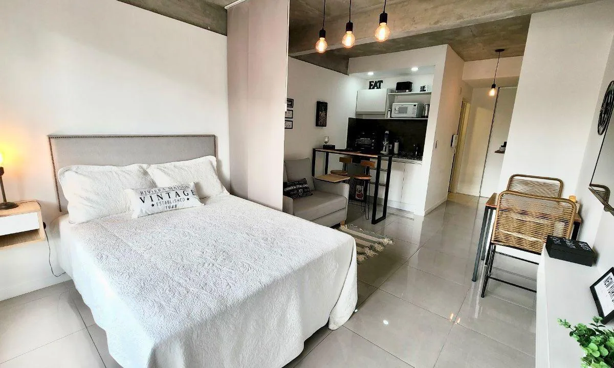Apartamento mobiliado tipo kitnet em Palermo Hollywood