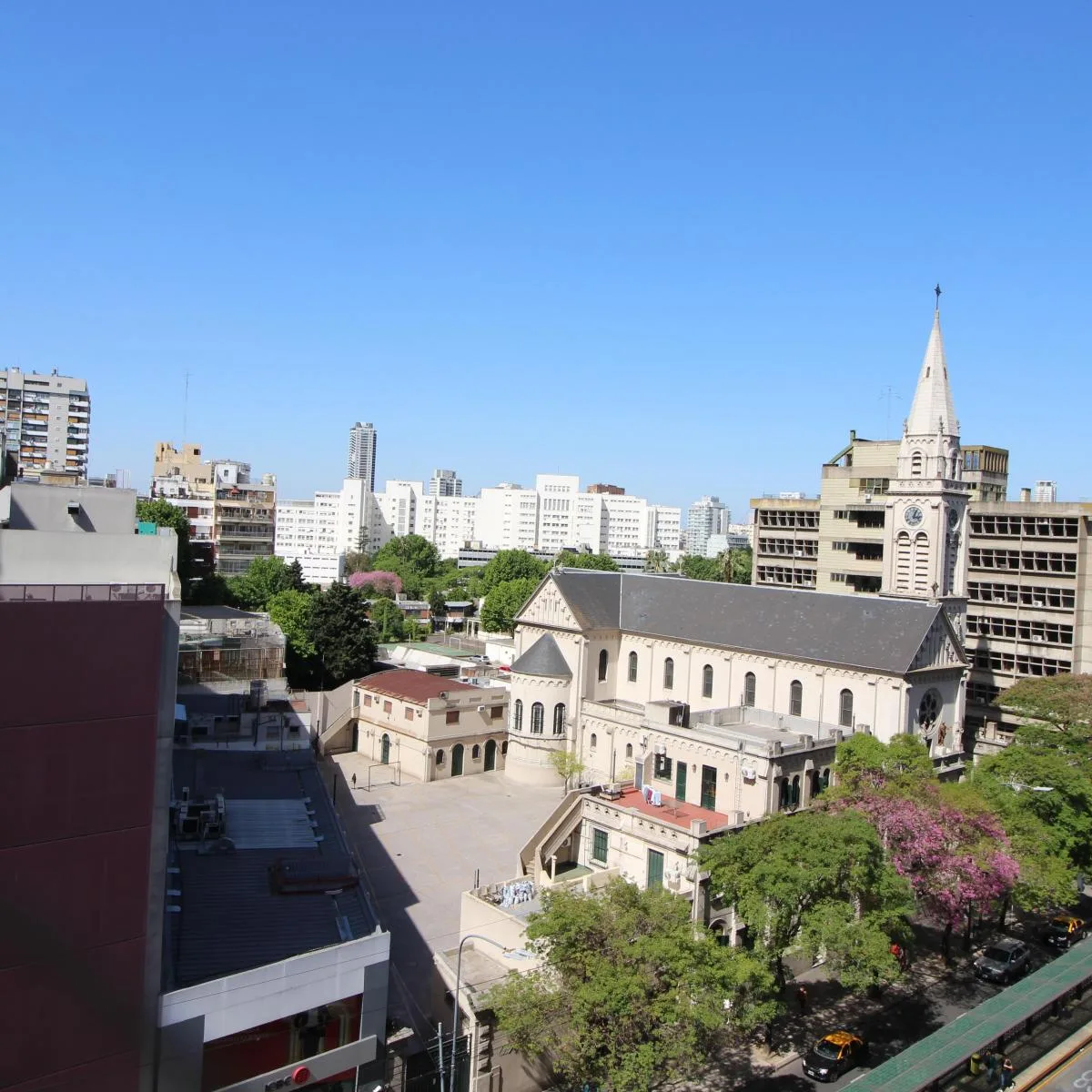 Квартира-студия с парковочным местом в Belgrano