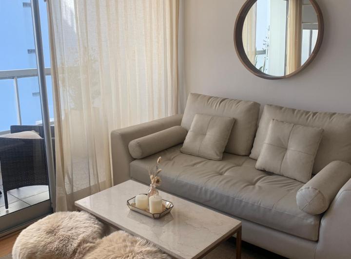 Mobiliado tipo kitnet de 1 quarto e sala em Chacarita