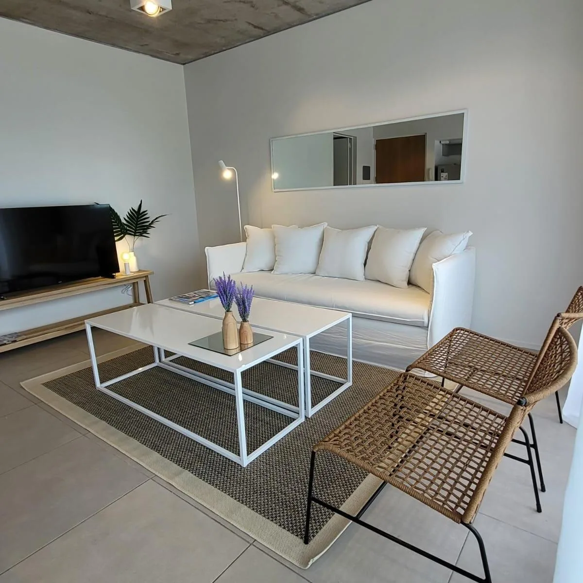 Furnished one-bedroom apartment in Puerto de Olivos, Vicente López