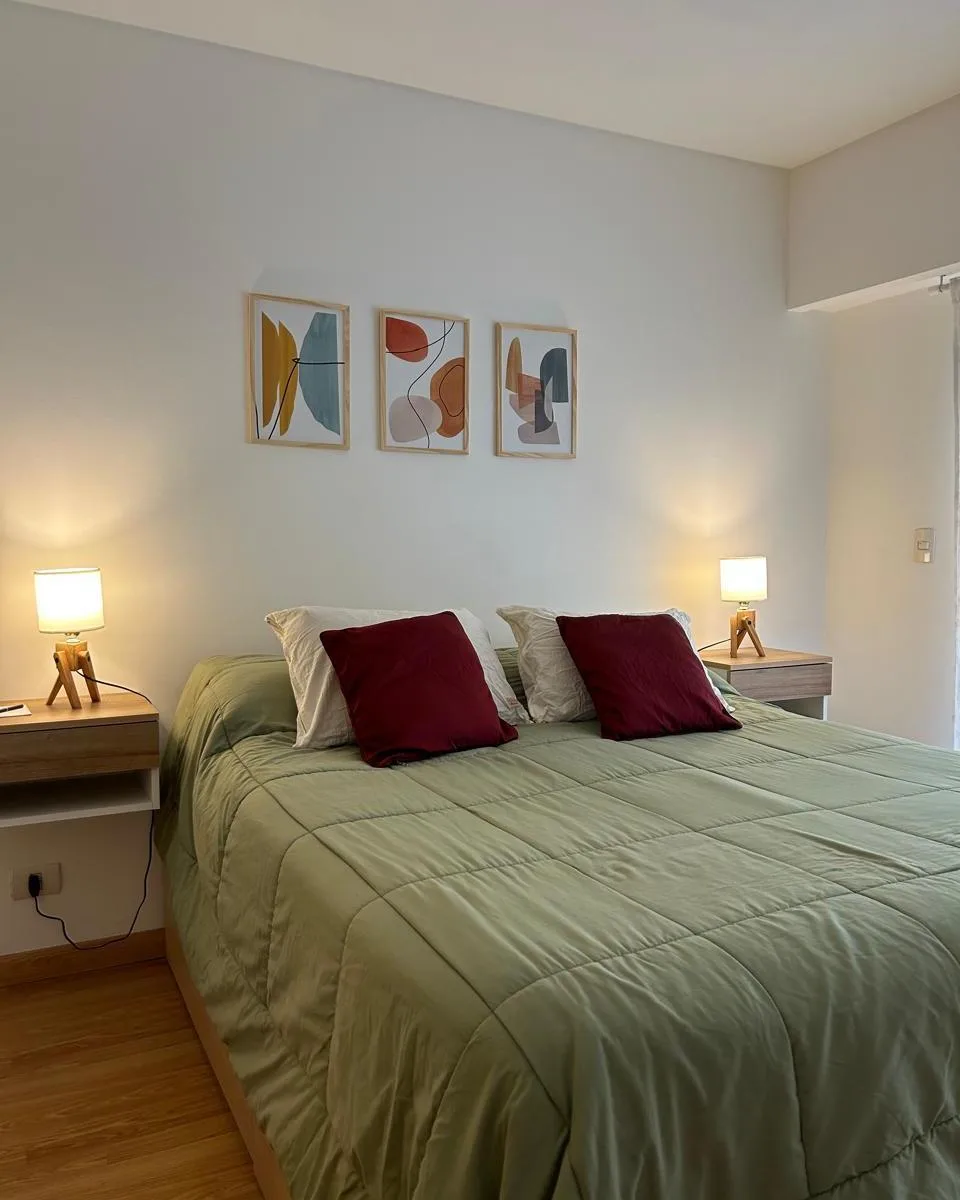 Kitnet mobiliada com varanda em Colegiales