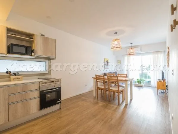 Furnished one-bedroom apartment for short stays in Palermo