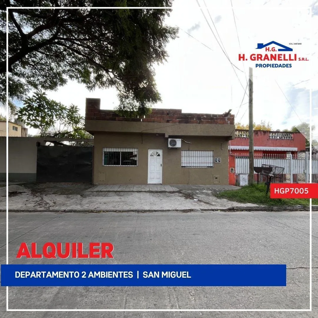 Departamento 2 Ambientes. | Sargento Cabral Al 2200