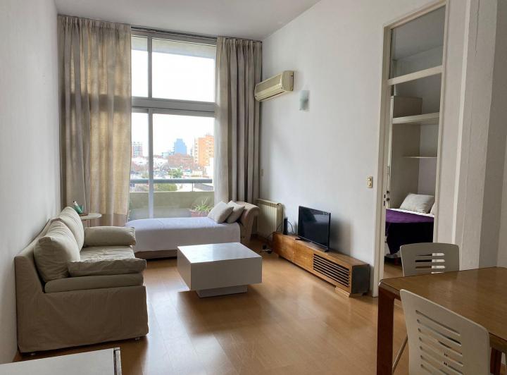 Apartamento de 2 ambientes em Colegiales, com 60 m², mobiliado ou sem mobília