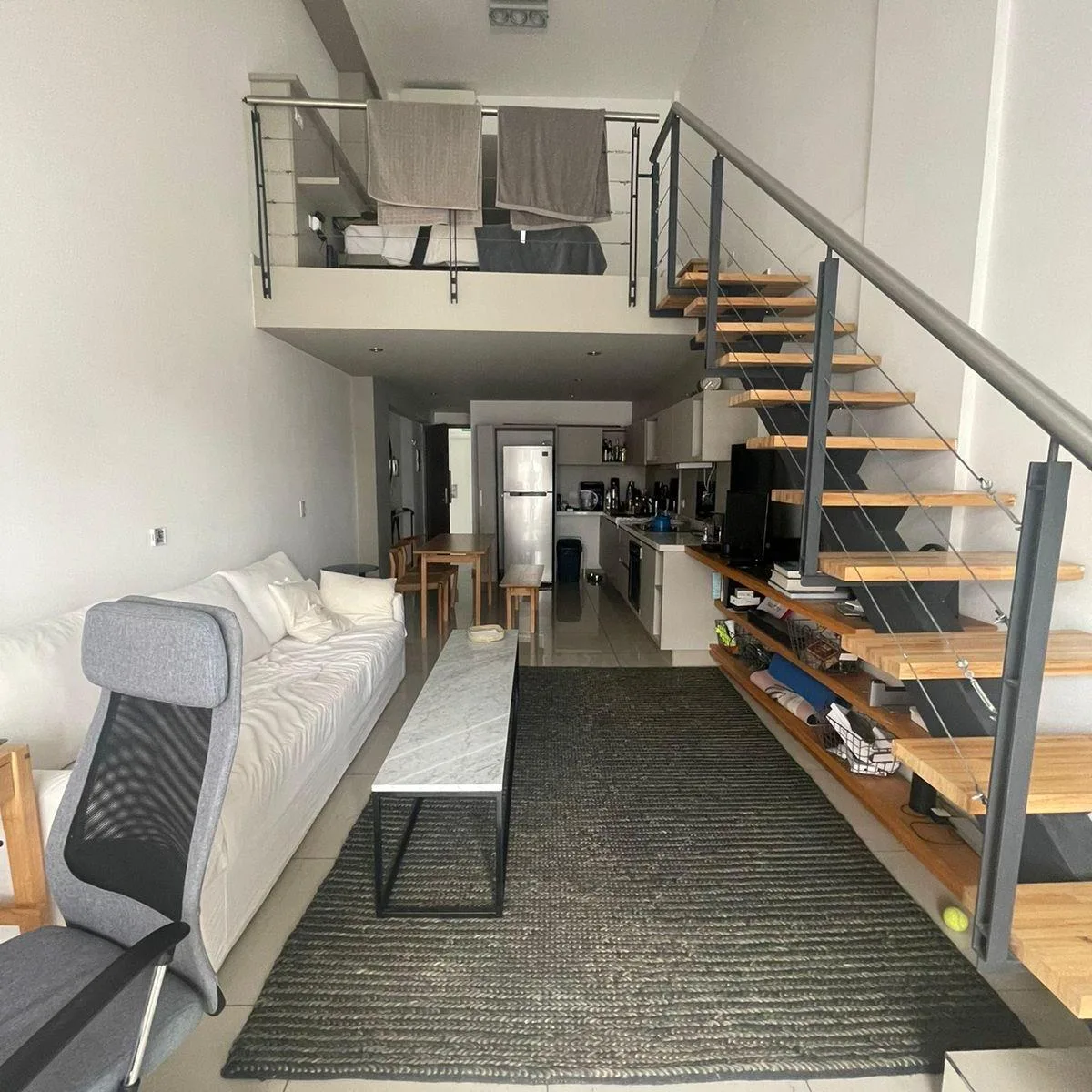 Apartamento duplex de 2 ambientes com 1 suíte em Palermo Chico