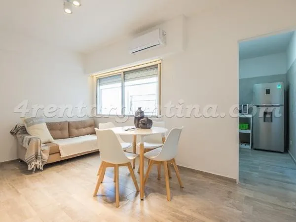 Departamento amoblado para 2 personas en Chacarita